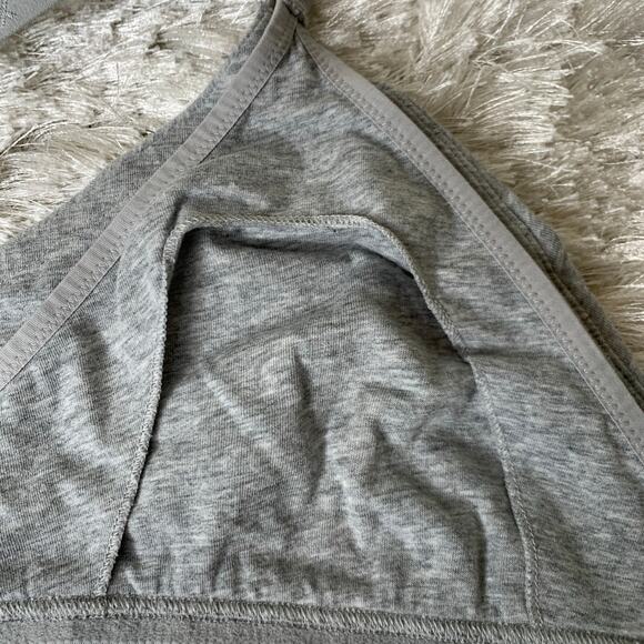 Savage X Fenty Gray Cotton Blend Nursing Bralette Sz 14-16 - Picture 5 of 11
